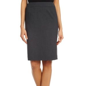 Calvin Klein Pencil Skirt - Charcoal Gray